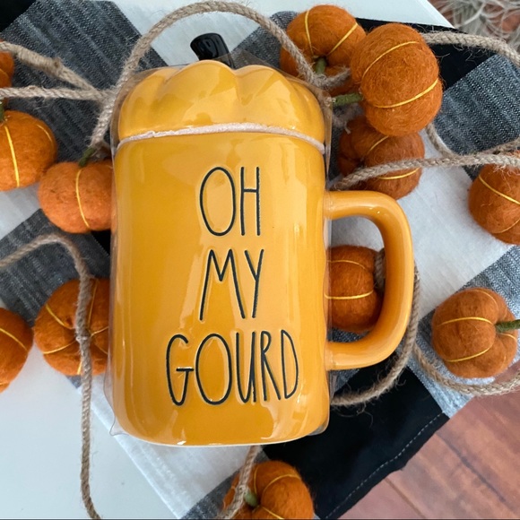 Pumpkin Rae Dunn Oh My Gourd Mug - Picture 4 of 7